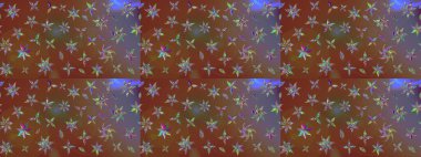 Doğal kozmetik ürünleri, parfüm, çiçekçi dükkanı için bahar ihalesi tasarımı. Karşılama ya da düğün geçmişi olarak kullanılabilir. Paket kağıdı için en iyisi. Kahverengi lale çiçekleriyle Raster eskiz deseni.