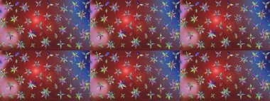 Renkli Bahar Teması eskiz kalıbı. Kahverengi renkli çiçekler. Düz Çiçek Elementleri Tasarımı. Çiçek desenli eskiz, yaz çiçekleri..