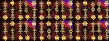 Renkli elementlerle Raster ilginç desen