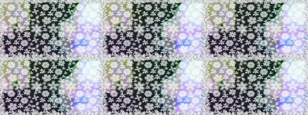 Raster illüstrasyonunda kusursuz çiçek deseni. Gri renkli çiçekler.