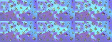 Renkli mavi çizim kalıbı. Tekstil ve kapak tasarımı için mükemmel. Doodle tarzı. Elle çizilmiş sonbahar çiçeği deseni. Mavi renkte çiçekler.