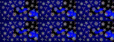 Renkli Bahar Teması eskiz kalıbı. Süslü kumaş deseni. Raster illüstrasyonundaki çiçek desenli çizim. Düz Çiçek Elementleri Tasarımı.