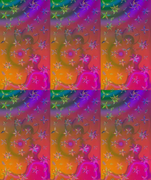 Kahverengi renkli çiçekler. Küçük çiçekte sevimli çiçek deseni var..