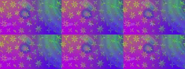 Kumaş, tekstil, duvar kağıdı baskısı için. Miles Fleur, süslü püslü bir süs. Raster illüstrasyonu. Tomurcukları papatya çiçekleri olan sevimli bir çiçek deseni. Eskiz geçmişi. Antika retro tarzı.