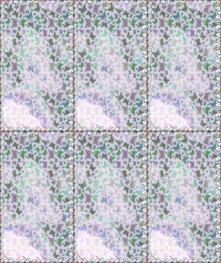 Duvar kağıdı için böcek dokusunun tekrarı. Tarafsız üzerinde leke olan güzel bir kelebek kumaşı. Bahar Kelebeği teması. Raster illüstrasyonu.