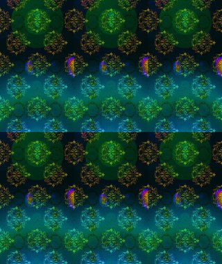 Mavi, yeşil ve siyah renkte çiçekler olan çiçek deseni çiz. Suluboya tarzında mavi, yeşil ve siyah renkte çiçekler.