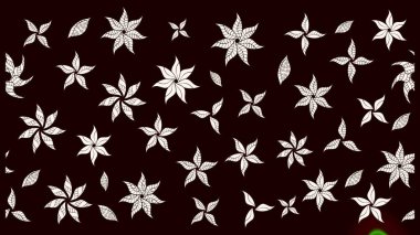 Küçük çaplı çiçeklerdeki basit şirin desenler. Tekstil veya kitap kapakları, imalat, duvar kağıtları, baskı, hediye paketi ve yapıştırma kitabı için çiçek eskizi geçmişi. Raster illüstrasyonu.