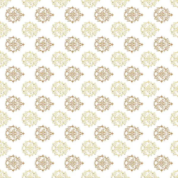 Çiçek deseni. Duvar kâğıdı barok, İspanyol kumaşı. Şık bir grafik desen. Renkli elementler bej, kahverengi ve beyaz renklerde. Taslak arkaplan.