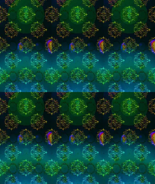 Mavi, yeşil ve siyah renkte çiçekler olan çiçek deseni çiz. Suluboya tarzında mavi, yeşil ve siyah renkte çiçekler.