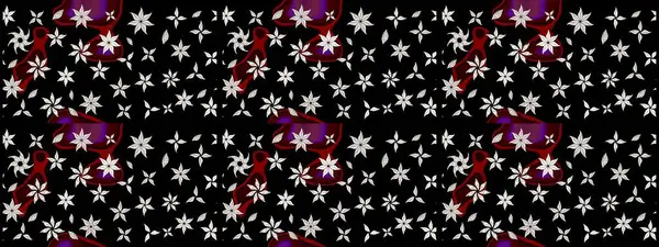 Çiçek kolajı. Çiçek arkaplan. Küçük çiçekte güzel bir desen var. - Siyah çiçekler. Doğa. Çiçek kompozisyonu. Raster deseni.