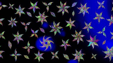 Güzel kumaş deseni. Çizim raster deseni. Çiçek arka planı.