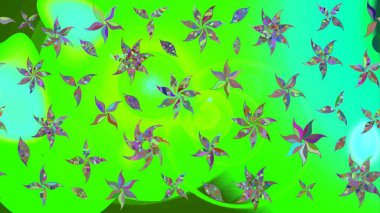 Raster illüstrasyonu. Eski usul küçük çiçekli şirin bir eskiz deseni. Moda arka planında parlak buketler. Kumaş, duvar kâğıdı ve kağıda yazdırmak için gelişen arkaplan.