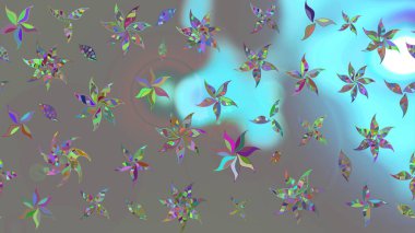 Raster illüstrasyonu. Gri renklerde. Anti-stres için Raster soyut şablon sayfası.