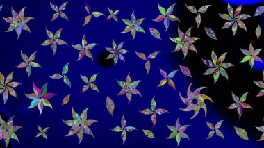 Flower eskiz arka planı. Çiçek deseni. Şatafatlı bahar bahçesi dokusu. Raster illüstrasyonu.