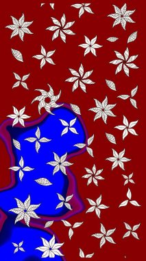 Doğum günü kartı ya da düğün davetiyesi. Çiçek arkaplan. Suluboya çiçek buketi. Kırmızı renklerde. Raster illüstrasyonu. Çiçekli tebrik kartı.