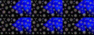 Raster Yumuşak kumaş deseni. Raster çiçek izi. Klasik taslak çizimi. Çiçekli siyah çizim deseni.