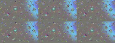 Çiçek arkaplanlı soyut zarafet eskiz deseni. Raster Güzel kumaş deseni.