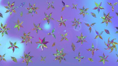 Suluboya çizim kalıbı. Çiçeğin suluboya çizimlerinin mükemmel deseni. Moda baskısı. Raster illüstrasyonu. Dekorasyon ve tasarım için güzel bir desen. Eski.