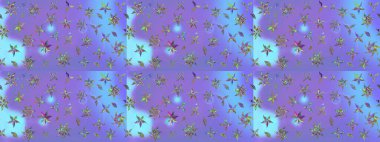 Güzel kumaş deseni. Bahar çiçekleriyle güzel bir çiçek deseni çizmişsin. Raster illüstrasyonu.