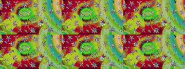 Çiçek deseni. Flower eskiz arka planı. Şatafatlı bahar bahçesi dokusu. Raster illüstrasyonu.