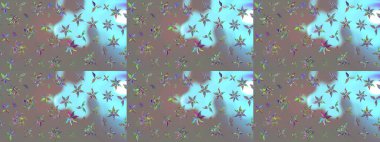 El çizimi. Suluboya çizimi. Çiçekli eskiz deseni. Gri renkli çiçekler.