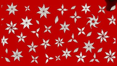 Çiçek deseni. Şatafatlı bahar bahçesi dokusu. Flower eskiz arka planı. Raster illüstrasyonu.