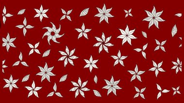 Tekstil, kumaş, kapaklar, duvar kağıtları, baskı, naylon, koleksiyon defteri, örgü, dekupaj için güzel bir eskiz. Küçük kırmızı çiçeklerle oldukça kaliteli besin torbası deseni.