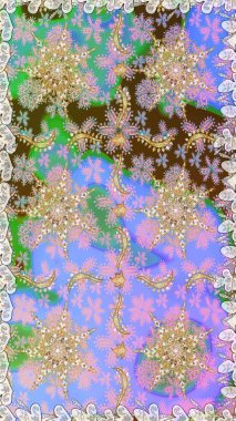 Kusursuz klasik altın desen. Raster geleneksel oryantasyon süsü. Altın elementlerle nötr renklerde altın desen.