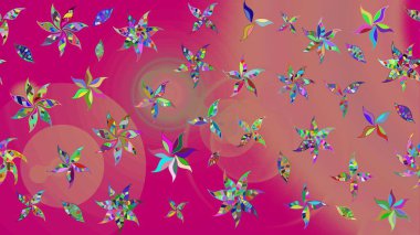 Tekstil veya kitap kapakları, imalat, duvar kağıtları, baskı, hediye paketi ve yapıştırma kitabı için çiçek eskizi geçmişi. Raster illüstrasyonu. Küçük ölçekli çiçeklerdeki basit sevimli desen.