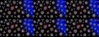 Tatil havası. Nazik romantik baskı. Bahar mevsimi. Raster güzel bir çiçek deseni çiziyor..