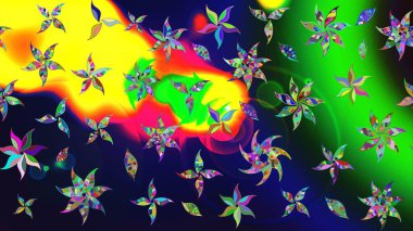 Suluboya desenli çiçek deseni. Çiçeğin suluboya çizimlerinin mükemmel deseni. Dekorasyon ve tasarım için güzel bir desen. Ton halinde. Moda yazdırma.