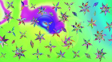 Tekstil, tebrik kartı, boyama kitabı, telefon kılıfı baskısı için kullanılabilir. Etnik Mandala süsü. Raster Henna dövme stili. Hint çiçekli desenli şal desenli..