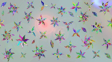 Paketleme, tekstil, duvar kâğıdı için çiçek eskizi. Yumuşak pamuk tasarımı. Raster 'ın taze dokusu. Klasik çiçek desenli. Yumuşak kiremit.