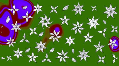 Eskiz Vintage Çiçek Deseni. Raster Kalça dokusu deseni.