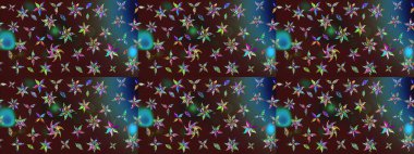 Kahverengi renkli etnik çiçeklerin olduğu zarif bir eskiz modeli. Raster Çiçek İllüstrasyonu güzel tekstil..