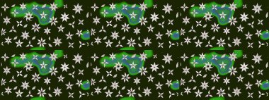 Gri renkli güzel çiçekli eskiz deseni, suluboya çiçek deseni, duvar kağıdı, kart ya da kumaş için fayanslı. Raster..