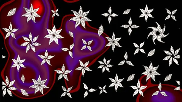 Raster illüstrasyonu. Küçük çiçekteki sevimli çiçek deseni. Tony 'nin kumaş kalıbını çiz. Modaya uygun kumaş deseni.