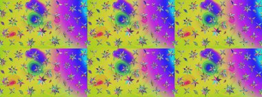 Yumuşak pamuk tasarımı. Paketleme, tekstil, duvar kâğıdı için çiçek eskizi. Klasik çiçek desenli. Raster 'ın taze dokusu. Yumuşak kiremit.