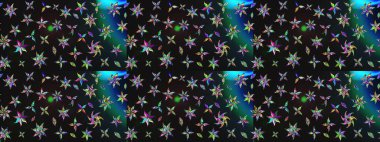 Parlak renkli çiçekleri ve gri renkli yaprakları olan harika bir çiçek deseni. Modern çiçek arkaplanı. Halk tarzı. Moda baskıları için zarif bir şablon.