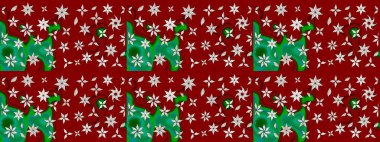 Küçük çiçekte güzel bir desen. Moda baskıları için zarif bir şablon. Küçük renkli çiçekler. Çiçekli bahar çiçekleri. Motley illüstrasyonu.