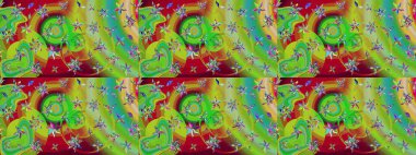 Of doodle elements. Hand drawn Raster illustration. Sketch flower pattern can be used for wallpaper, website background, wrapping paper, invitation, flyer, banner or website.