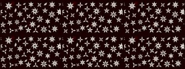 Çiçek deseni. Flower eskiz arka planı. Şatafatlı bahar bahçesi dokusu. Raster illüstrasyonu.