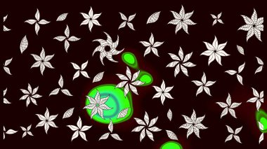 Zentangle soyut çiçekleri. Renkli Bahar Teması eskiz kalıbı. Raster illüstrasyonu. Düz Çiçek Elementleri Tasarımı. Karalama çiçeği. Şirin kumaş deseni.