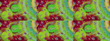 Küçük çaplı çiçeklerdeki basit şirin desenler. Tekstil veya kitap kapakları, imalat, duvar kağıtları, baskı, hediye paketi ve yapıştırma kitabı için çiçek eskizi geçmişi. Raster illüstrasyonu.