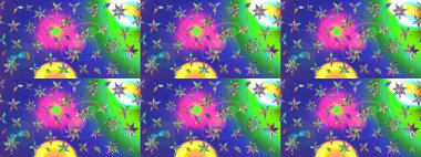 Tekstil, tebrik kartı, boyama kitabı, telefon kılıfı baskısı için kullanılabilir. Raster Henna dövme stili. Kızılderili desenli desenli desenli şal deseni. Etnik Mandala süsü.