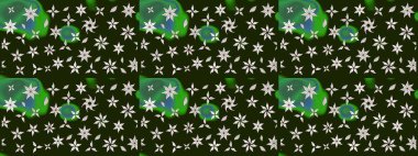 Taşralı şıklığı. Özgürlük stili Millefleur 'lar. Tekstil, duvar kâğıdı, kapaklar, yüzey, baskı, hediye paketi, hatıra defteri, dekupaj. Küçük yabani çiçeklerdeki halk modelini çiz..