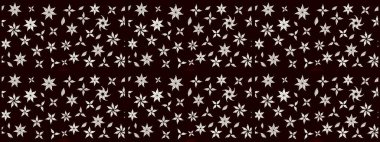 Raster Güzel kumaş deseni. Raster suluboya deseni, narin çiçekler, siyah çiçekler, tebrik kartı şablonu..