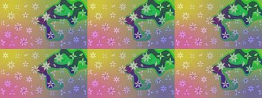 Raster. Zarif, parlak ve nötr çiçek desenli tasarım. Sabıka baskıları, bebek kıyafetleri, duvar kâğıtları, paket kutuları vb..