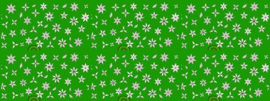 Moda baskıları için zarif bir şablon. Modern çiçek arkaplanı. Parlak renkli çiçekli ve yeşil yapraklı harika bir çiçek deseni. Halk stili.