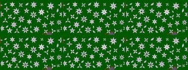 Çiçek deseni. Flower eskiz arka planı. Raster illüstrasyonu. Şatafatlı bahar bahçesi dokusu.